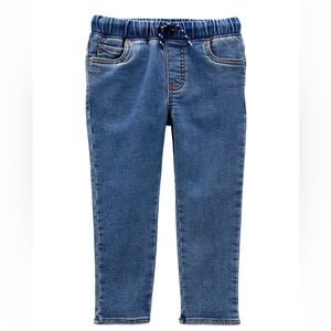 Carter’s Toddler Elastic Waist Knit Denim Pants